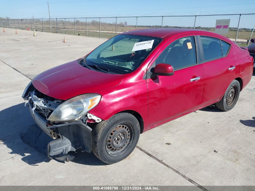 VIN 3N1CN7AP6DL880460 2013 NISSAN VERSA no.2