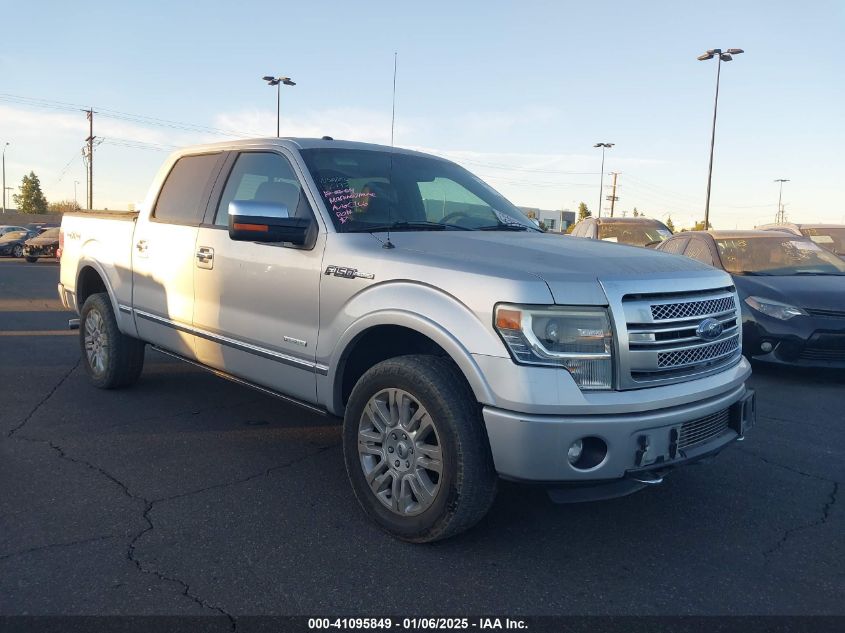 VIN 1FTFW1ET7EFC33119 2014 Ford F-150, Platinum no.1