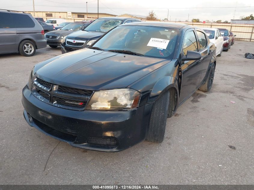 VIN 1C3CDZAB6EN154555 2014 DODGE AVENGER no.2