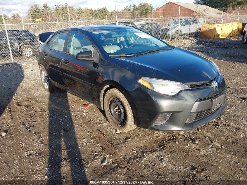 2016 TOYOTA COROLLA