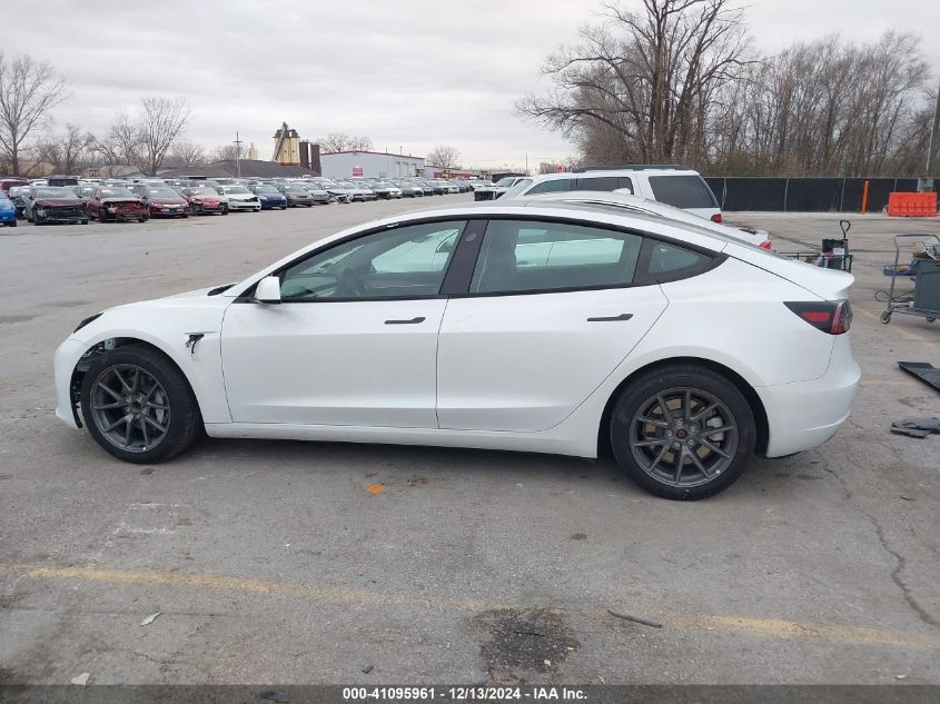 2023 TESLA MODEL 3 REAR-WHEEL DRIVE - 5YJ3E1EA8PF654567