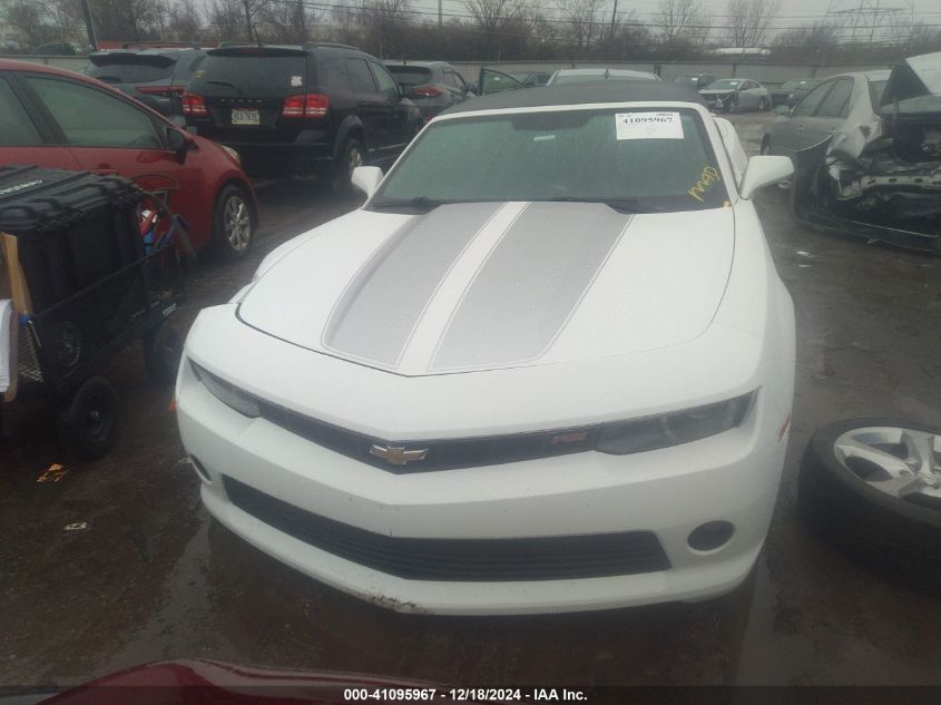 2015 Chevrolet Camaro 2Lt VIN: 2G1FF3D35F9235032 Lot: 41095967