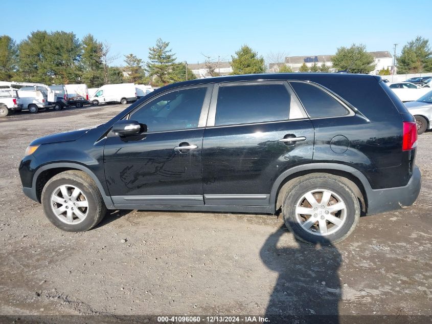 2012 Kia Sorento Lx VIN: 5XYKT3A1XCG202772 Lot: 41096060