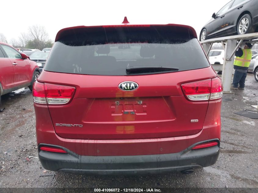 2016 KIA SORENTO LX/L - 5XYPGDA39GG143706