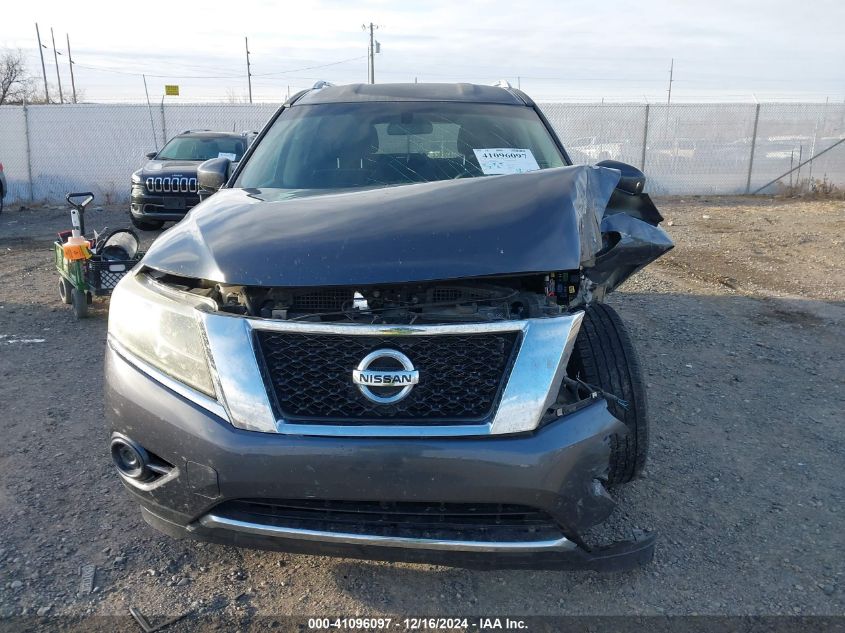 2013 Nissan Pathfinder Sv VIN: 5N1AR2MN2DC640299 Lot: 41096097