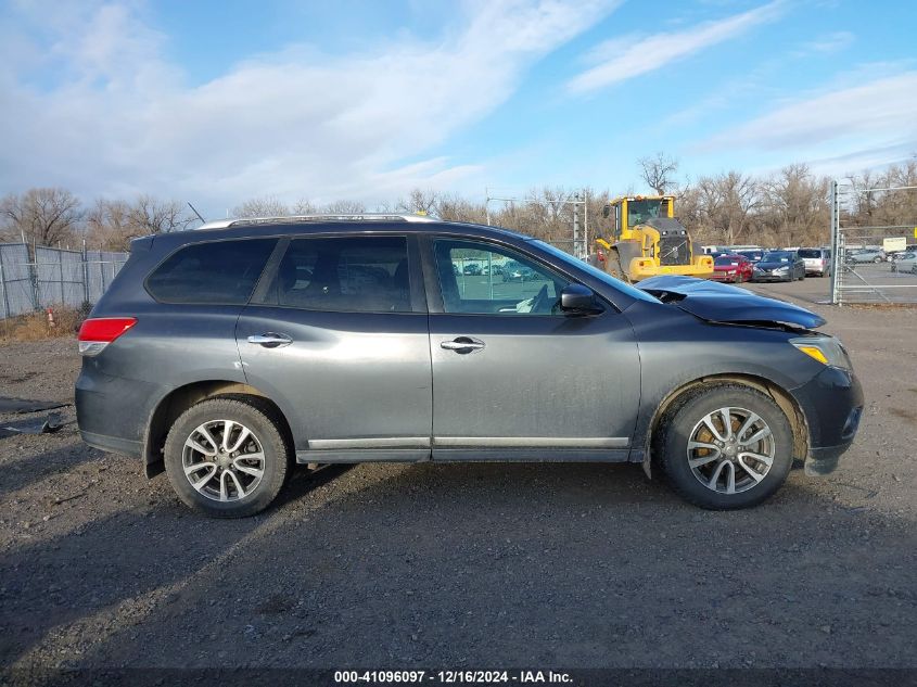 2013 Nissan Pathfinder Sv VIN: 5N1AR2MN2DC640299 Lot: 41096097