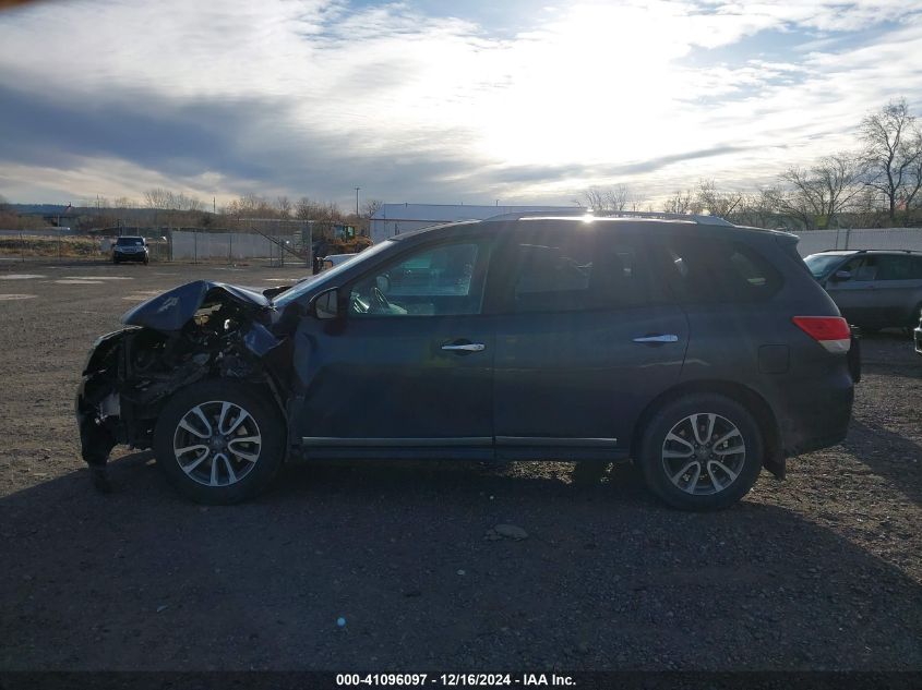 2013 Nissan Pathfinder Sv VIN: 5N1AR2MN2DC640299 Lot: 41096097