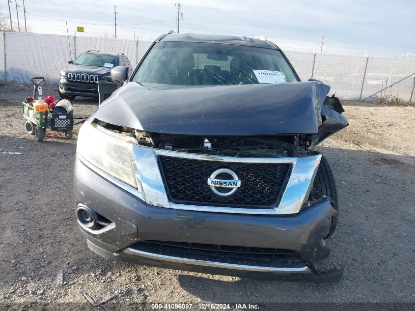 2013 Nissan Pathfinder Sv VIN: 5N1AR2MN2DC640299 Lot: 41096097