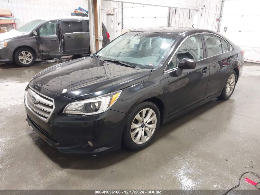 VIN 4S3BNAD65G3055342 2016 Subaru Legacy, 2.5I Premium no.2