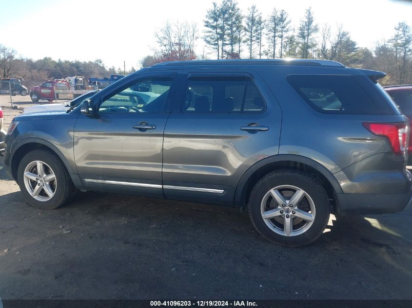 2017 Ford Explorer Xlt VIN: 1FM5K8D87HGE31271 Lot: 41096203