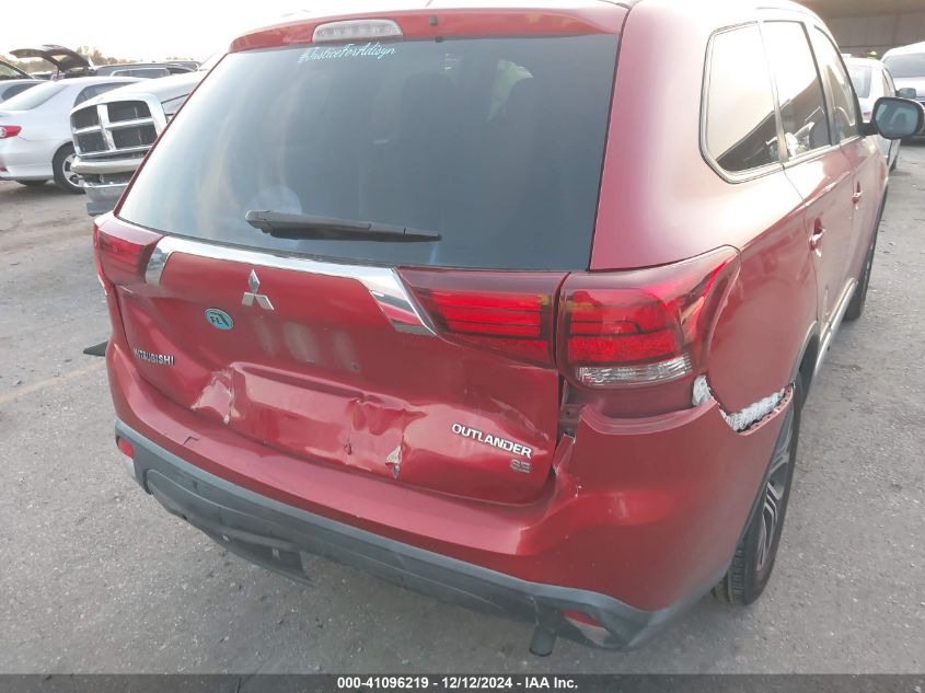 2016 Mitsubishi Outlander Se/Sel VIN: JA4AD3A34GZ002479 Lot: 41096219