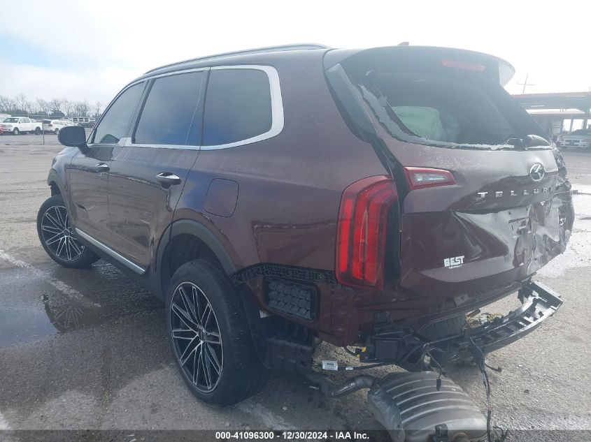 VIN 5XYP64HC1LG004351 2020 KIA TELLURIDE no.3