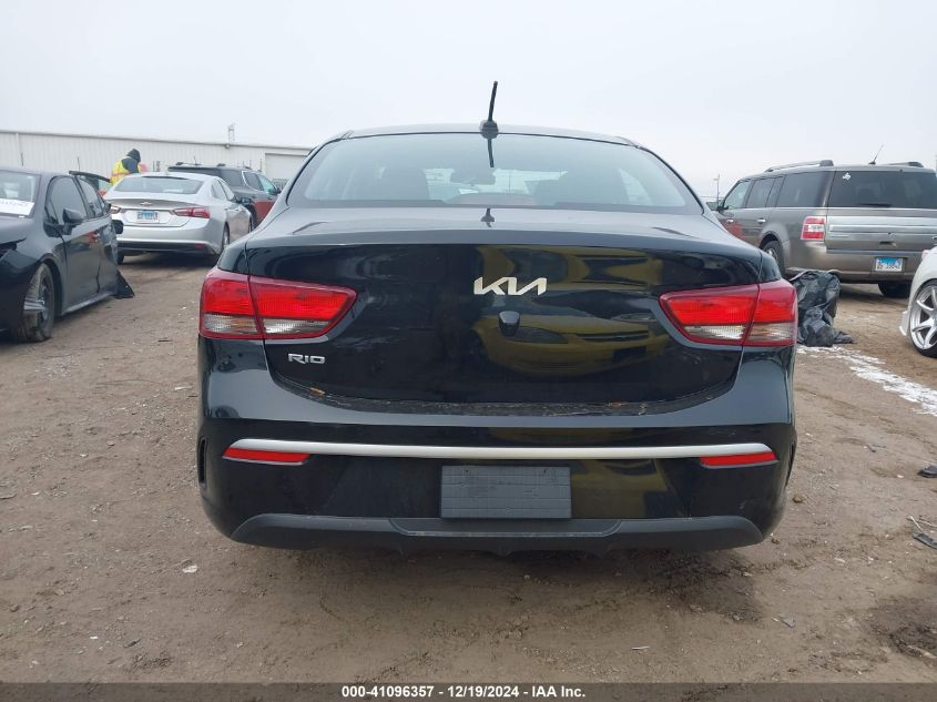 2023 Kia Rio S VIN: 3KPA24AD0PE516514 Lot: 41096357