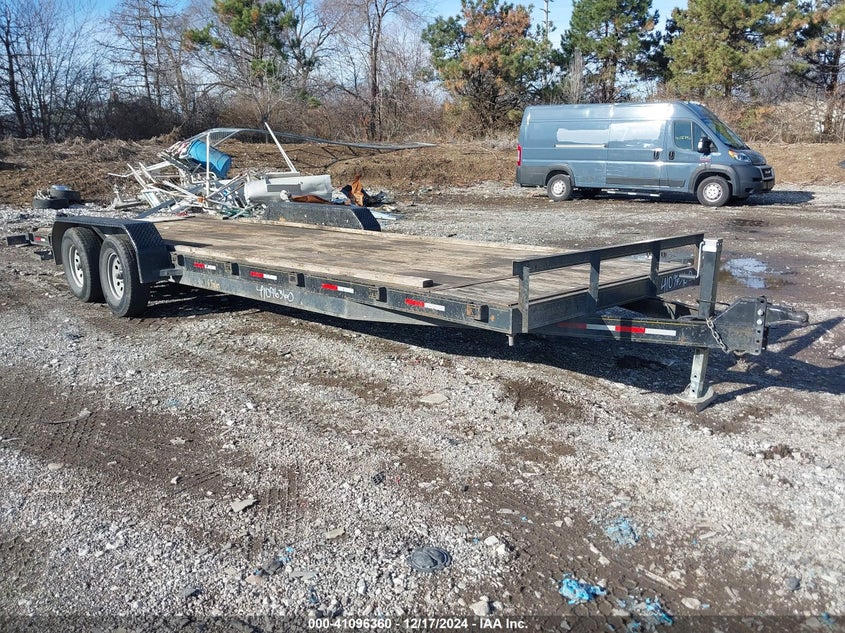 2021 DOUBLE G TRAILERS 6X1024 FLAT 1B  (VIN: 4G7U1UK26MT003989)