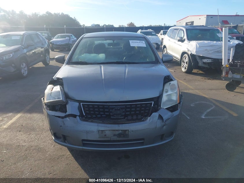 2008 NISSAN SENTRA VIN: 3N1AB61E38L696186