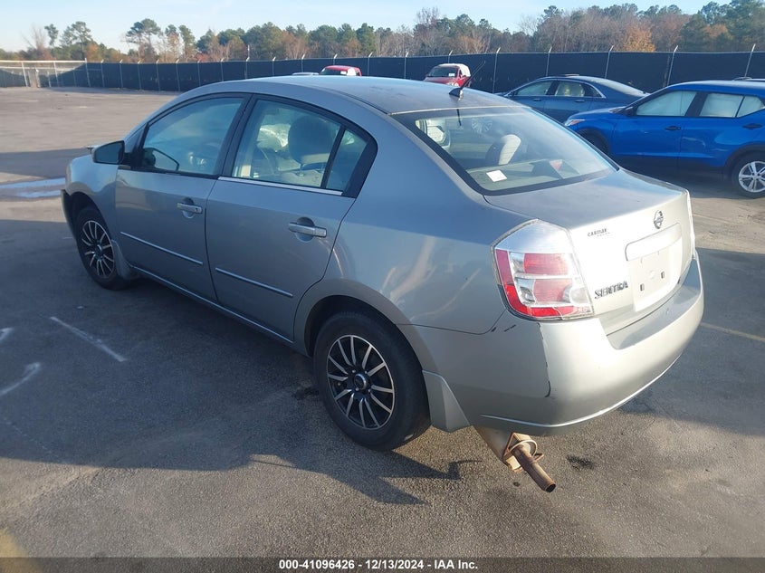 2008 NISSAN SENTRA VIN: 3N1AB61E38L696186