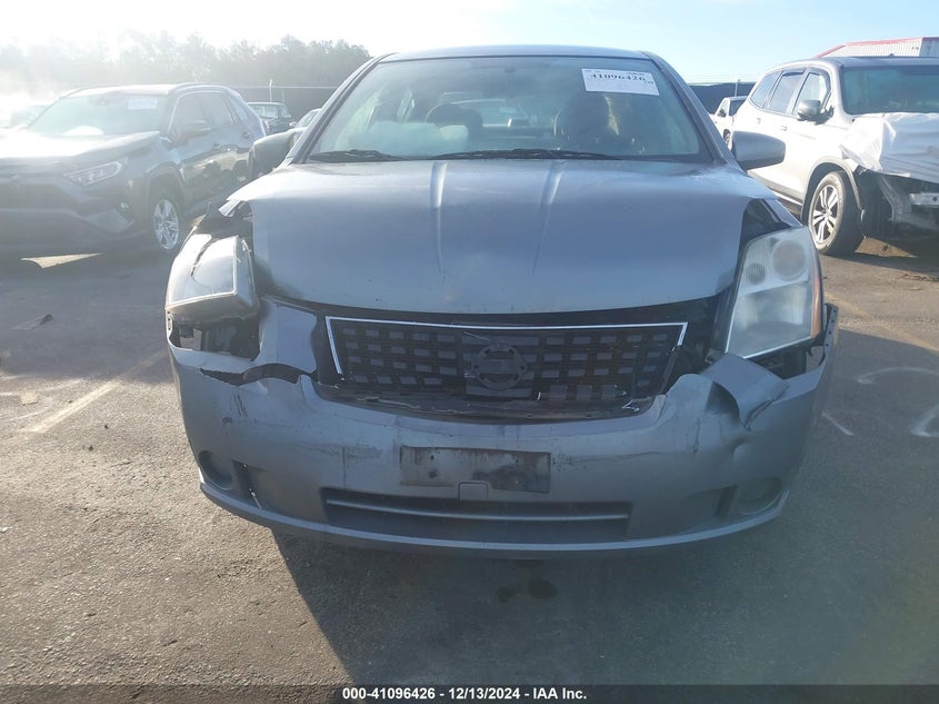 2008 NISSAN SENTRA VIN: 3N1AB61E38L696186