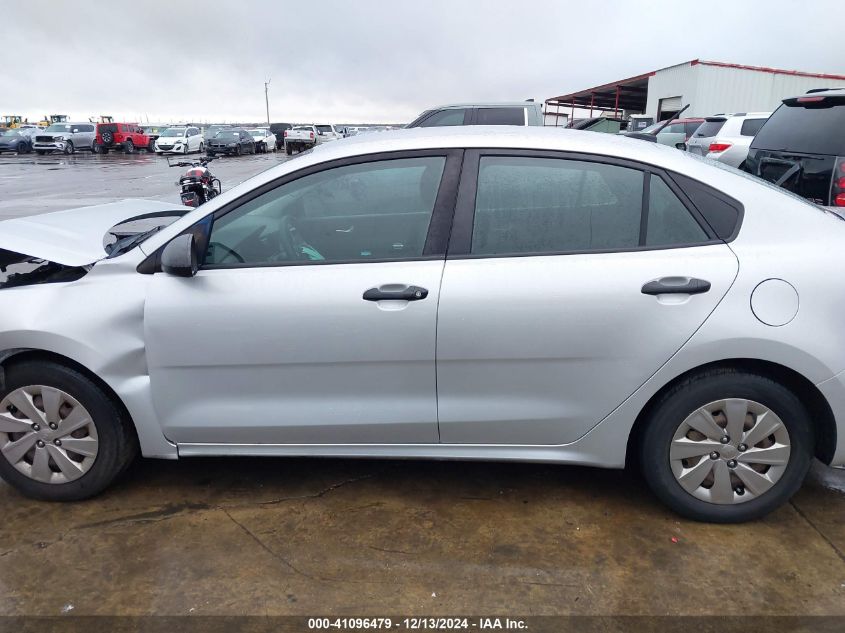 2018 Kia Rio Lx VIN: 3KPA24AB7JE078578 Lot: 41096479