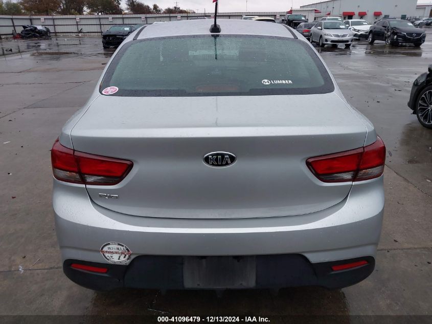 2018 Kia Rio Lx VIN: 3KPA24AB7JE078578 Lot: 41096479