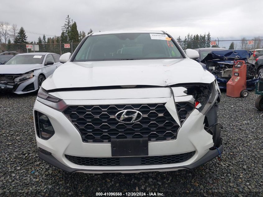 2020 Hyundai Santa Fe Sel VIN: 5NMS3CAD3LH205707 Lot: 41096568