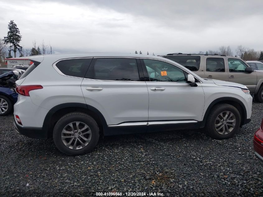 2020 Hyundai Santa Fe Sel VIN: 5NMS3CAD3LH205707 Lot: 41096568