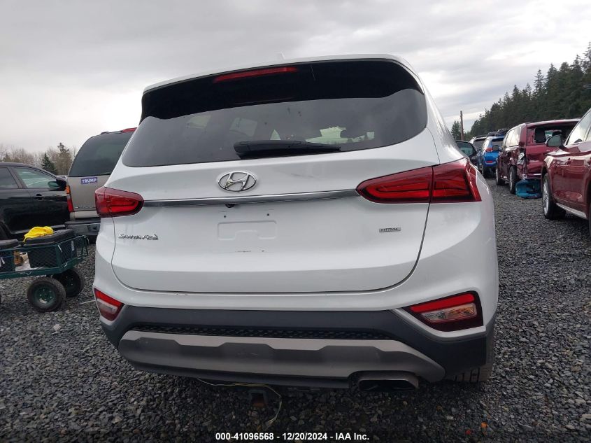 2020 Hyundai Santa Fe Sel VIN: 5NMS3CAD3LH205707 Lot: 41096568