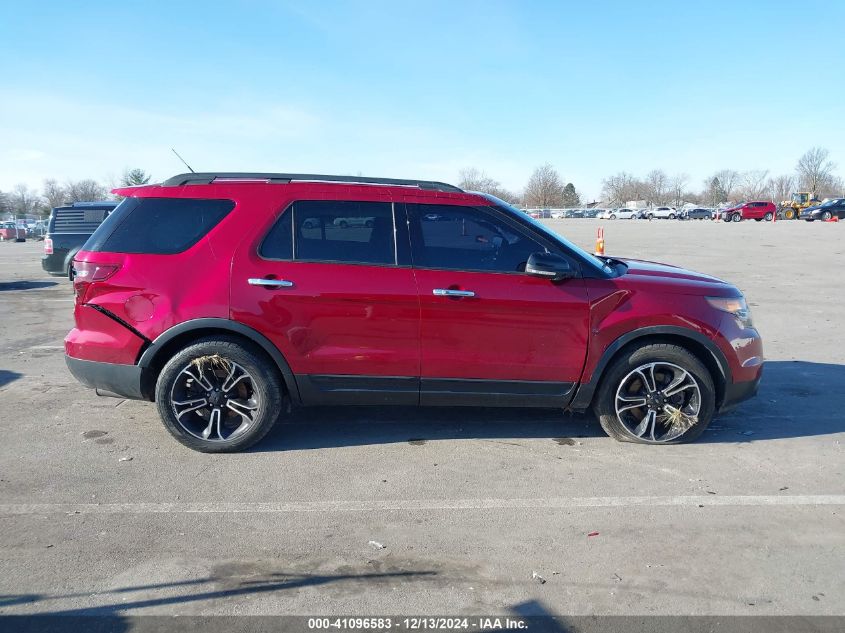 2014 Ford Explorer Sport VIN: 1FM5K8GT8EGC56329 Lot: 41096583