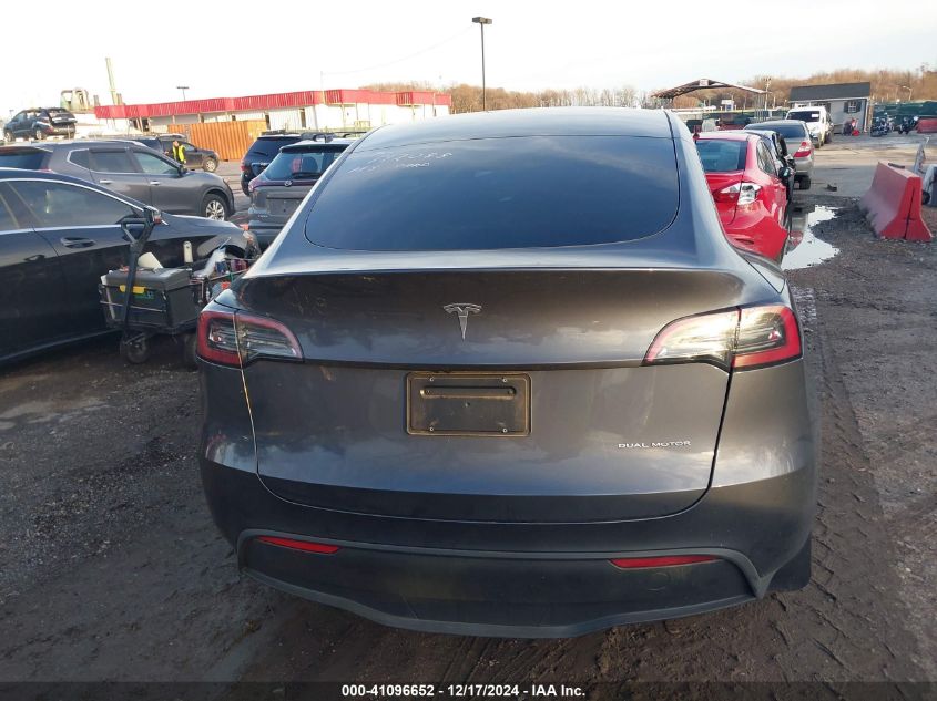 2023 Tesla Model Y Awd/Long Range Dual Motor All-Wheel Drive VIN: 7SAYGDEE8PF758838 Lot: 41096652