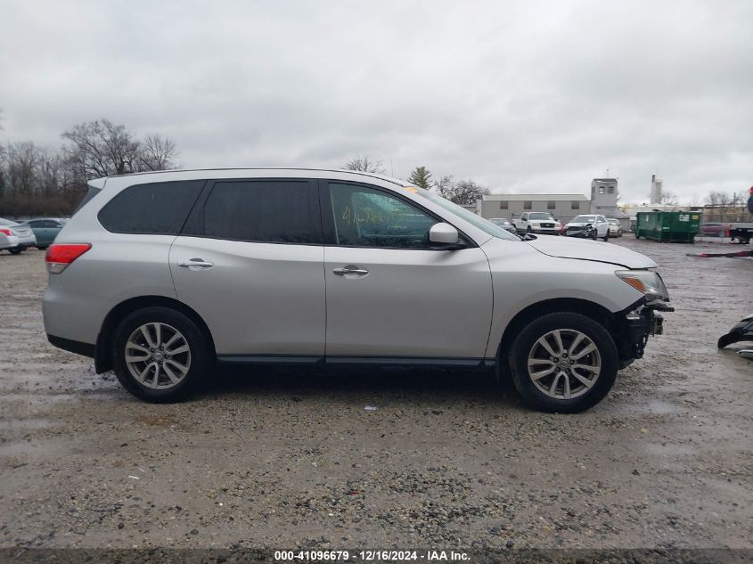 2015 Nissan Pathfinder S VIN: 5N1AR2MM2FC610391 Lot: 41096679