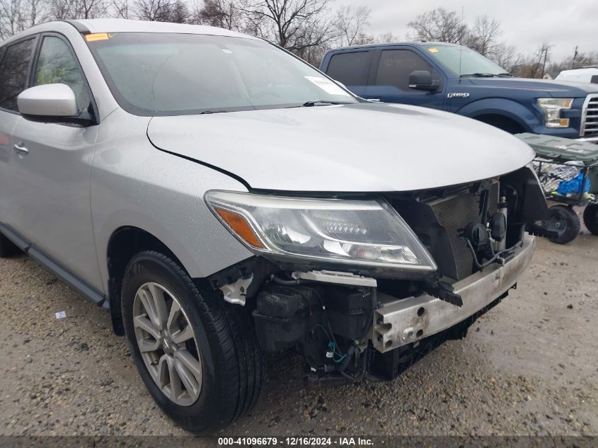 2015 Nissan Pathfinder S VIN: 5N1AR2MM2FC610391 Lot: 41096679