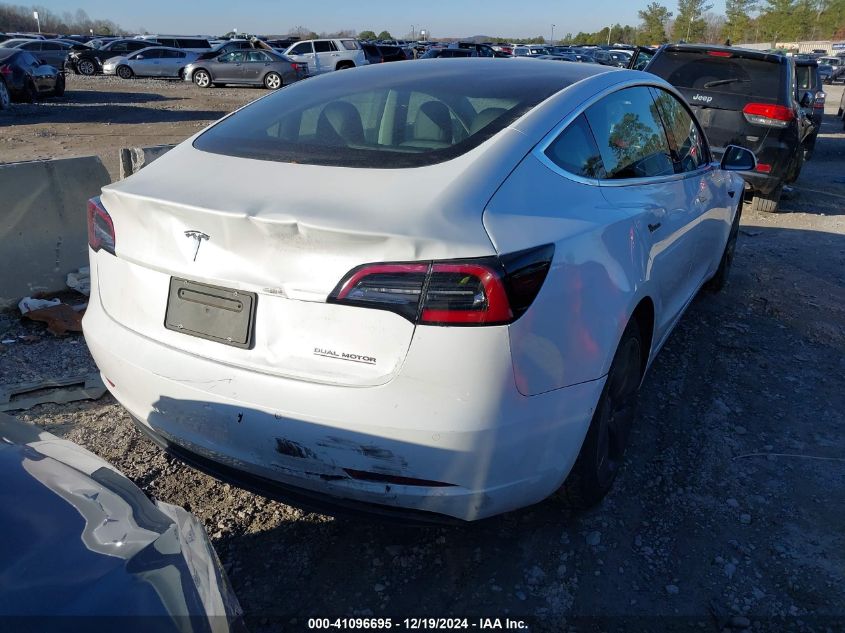 2019 Tesla Model 3 Long Range/Performance VIN: 5YJ3E1EB2KF418370 Lot: 41096695