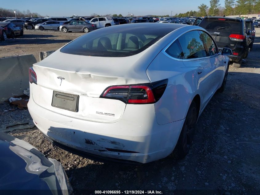 2019 Tesla Model 3 Long Range/Performance VIN: 5YJ3E1EB2KF418370 Lot: 41096695