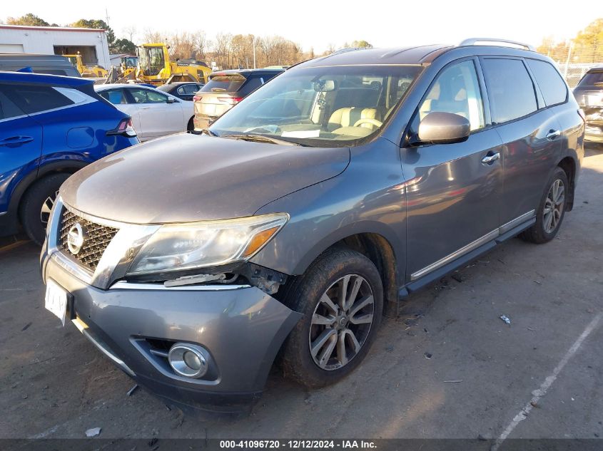 VIN 5N1AR2MN2FC635266 2015 NISSAN PATHFINDER no.2