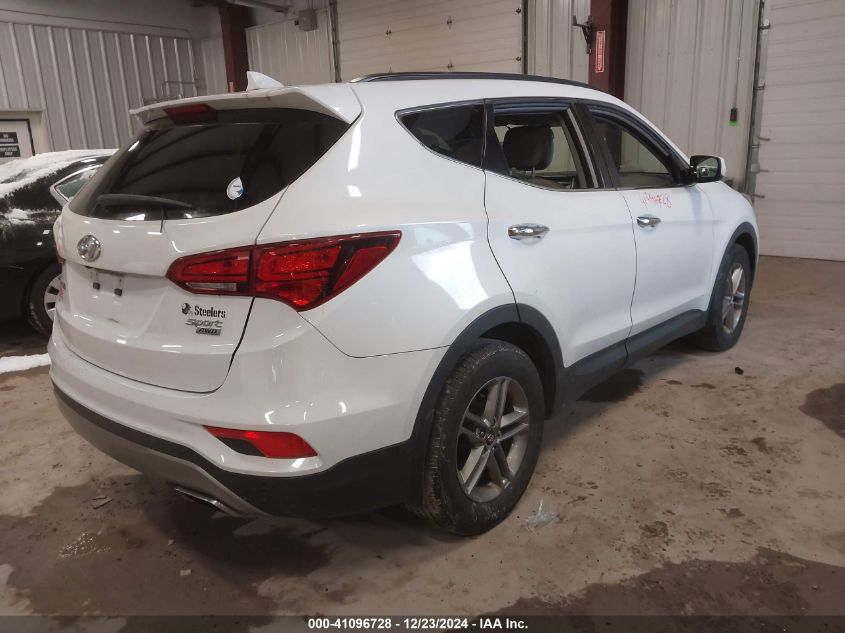 VIN 5NMZUDLB8HH021335 2017 Hyundai Santa Fe, Sport... no.4