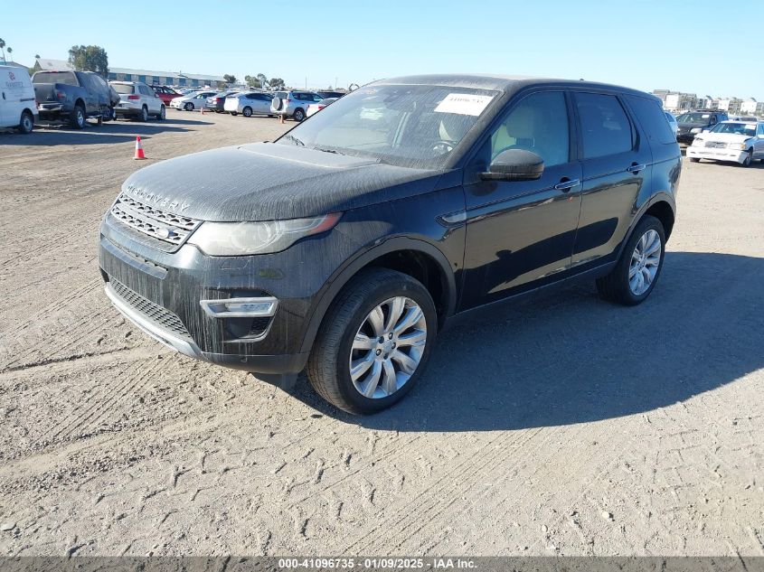 Vin: salct2bg5gh550356, lot: 41586854, land rover discovery sport hse lux 20162