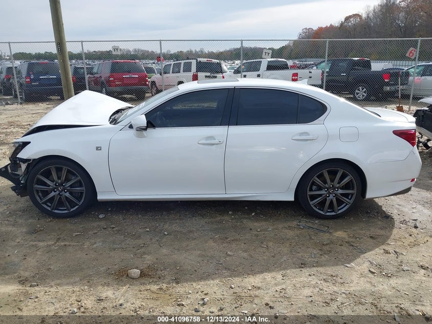 2014 LEXUS GS 350 VIN: JTHBE1BL1E5037588