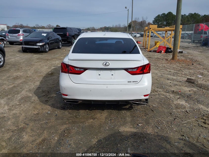 2014 LEXUS GS 350 VIN: JTHBE1BL1E5037588