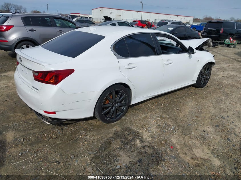 2014 LEXUS GS 350 VIN: JTHBE1BL1E5037588