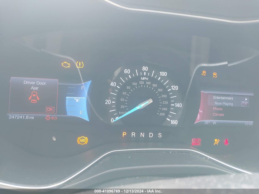 2013 FORD FUSION VIN: 3FA6P0HR8DR156498