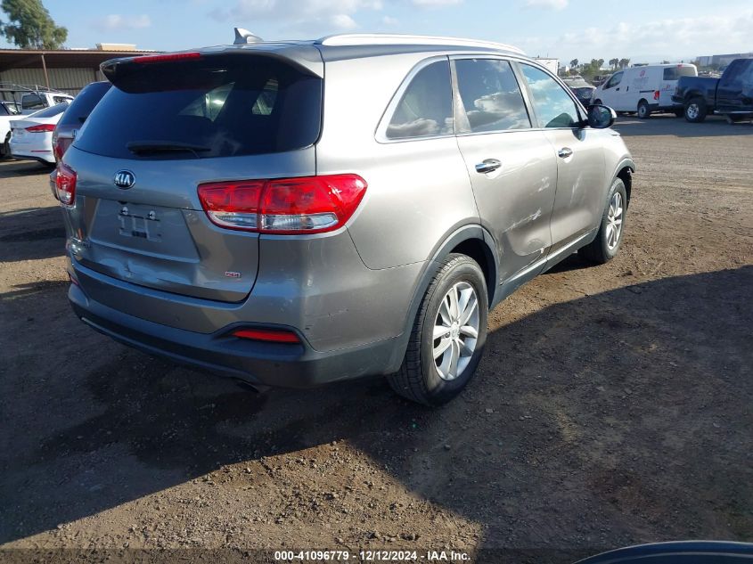 VIN 5XYPG4A33HG238649 2017 KIA SORENTO no.4