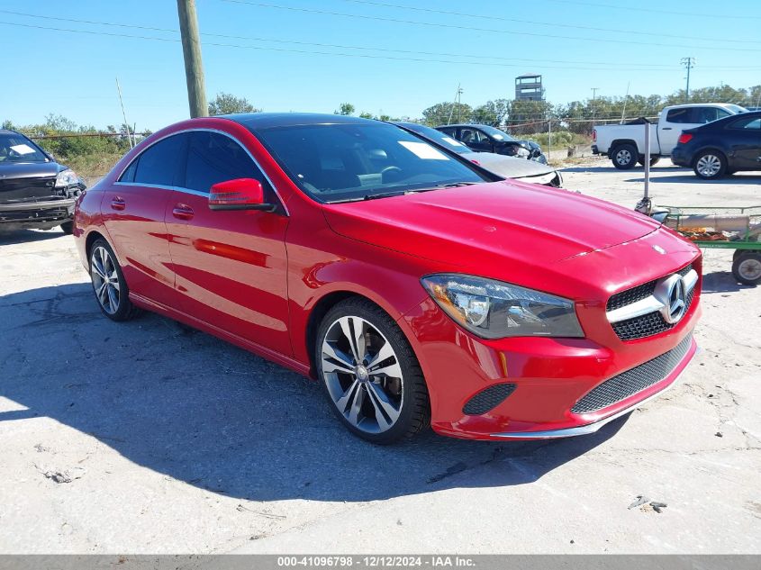 VIN WDDSJ4EB6HN400575 2017 Mercedes-Benz CLA 250 no.1