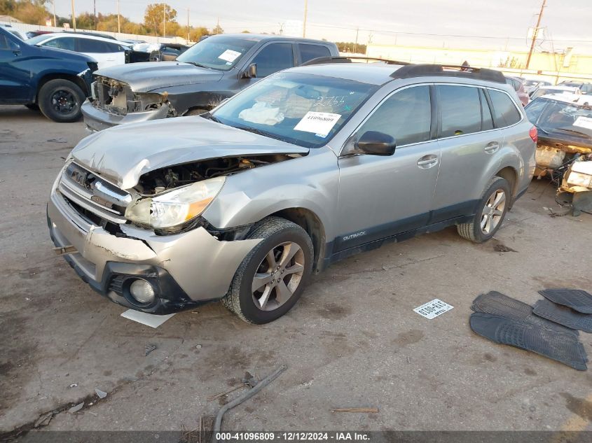 VIN 4S4BRBAC4E3222755 2014 Subaru Outback, 2.5I no.2