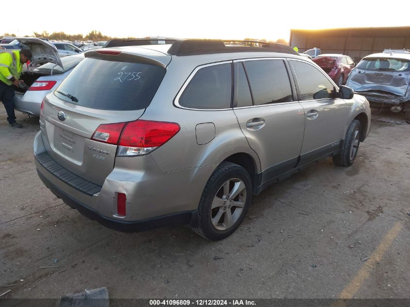 VIN 4S4BRBAC4E3222755 2014 Subaru Outback, 2.5I no.4