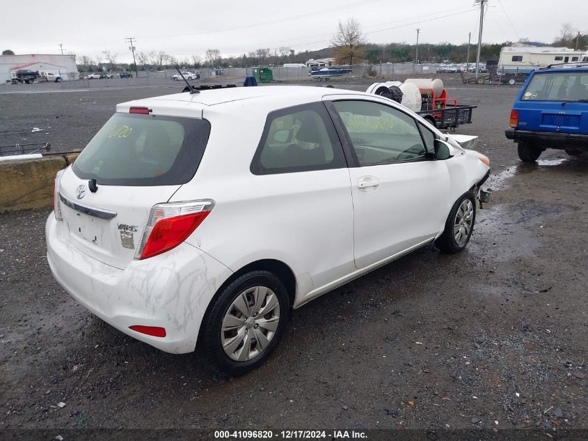 2014 Toyota Yaris L (Tmc/Cbu Plant) VIN: JTDJTUD30ED573715 Lot: 41096820