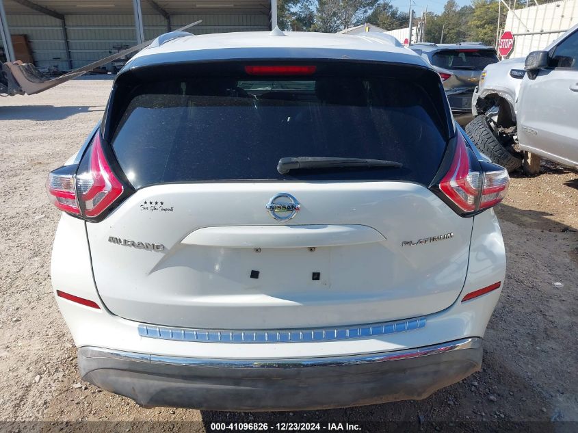 VIN 5N1AZ2MG6GN123775 2016 Nissan Murano, Platinum no.17