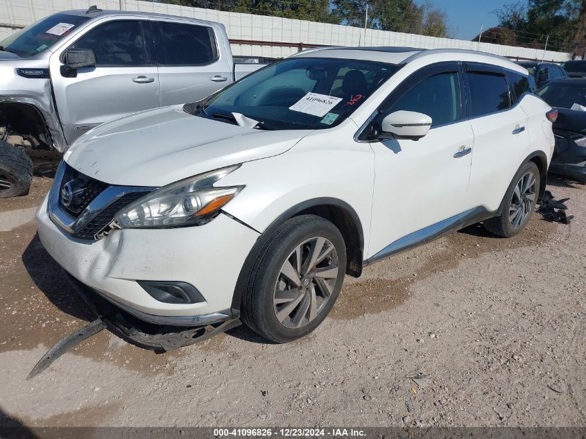 VIN 5N1AZ2MG6GN123775 2016 Nissan Murano, Platinum no.2