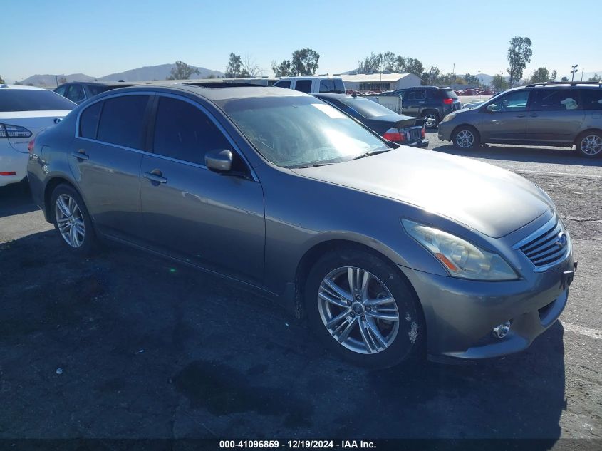 VIN JN1CV6AP0DM719375 2013 Infiniti G37, Journey no.1