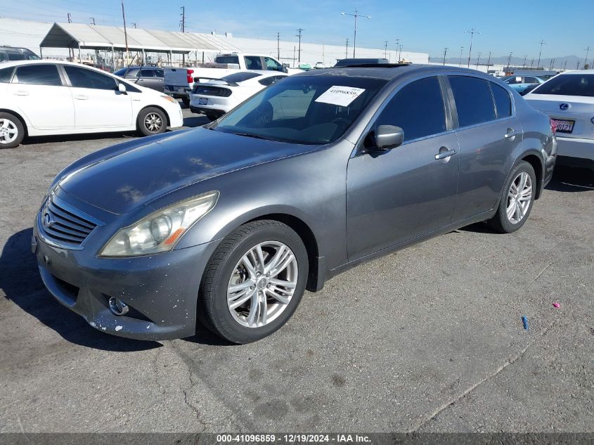 VIN JN1CV6AP0DM719375 2013 Infiniti G37, Journey no.2