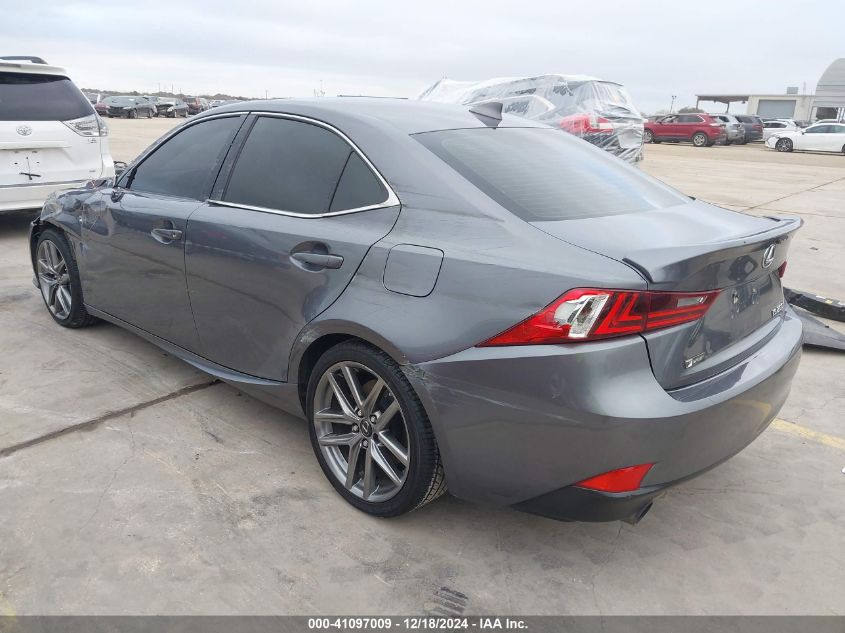 VIN JTHBA1D27G5012410 2016 Lexus IS, 200T no.3