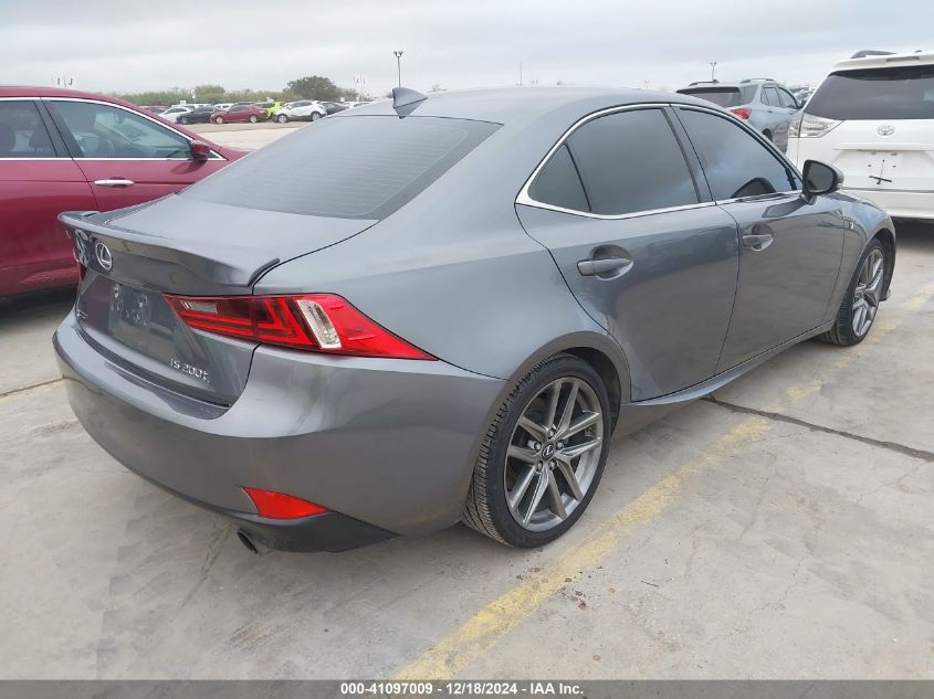 VIN JTHBA1D27G5012410 2016 Lexus IS, 200T no.4